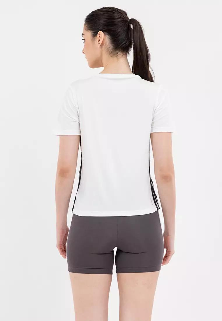 Train Essentials 3-Stripes Workout T-Shirt