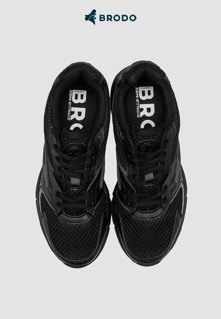 BRODO - Sneakers Ace Neptune Asphalt Black