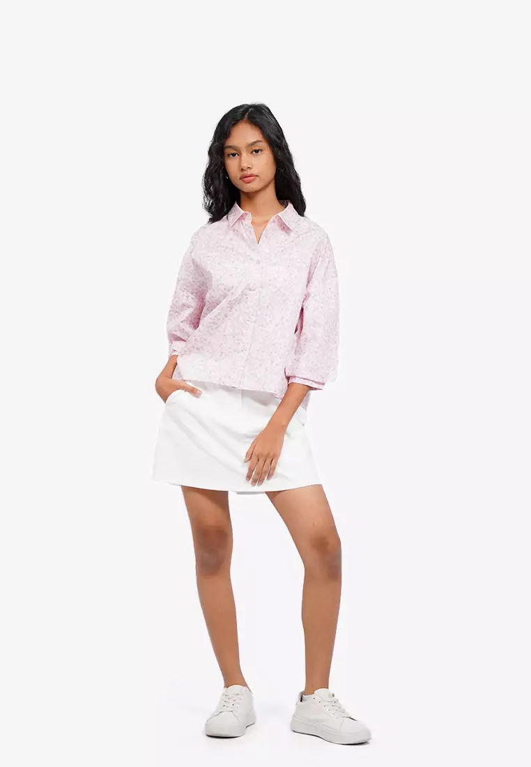 Printed Voluminous Blouse