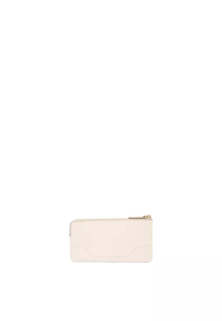 Zip Pouch - Cream Beige