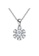 Her Jewellery silver CELÈSTA Moissanite Diamond - Mon Fleur Pendant (925 Silver with 18K White Gold Plating) by Her Jewellery 50D77AC37C4636GS_1
