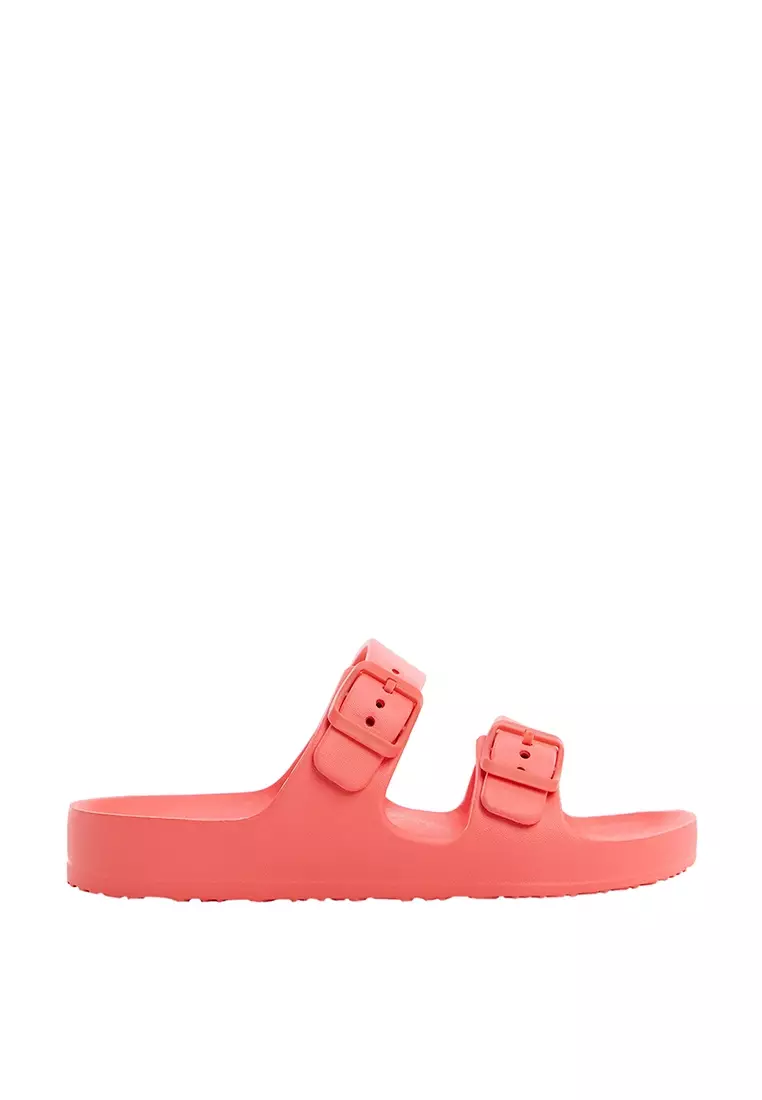 Discount on Mango Kids  shoes - SKU: Buckle Flip Flops