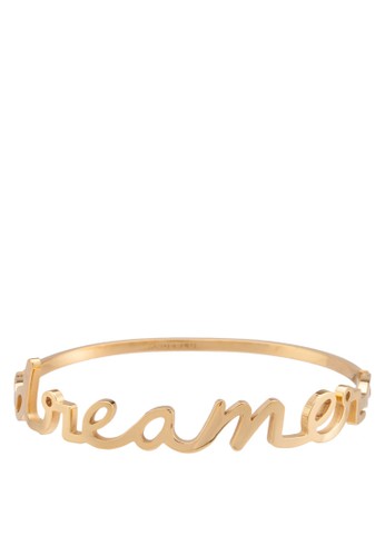 Dreesprit investor relationsamer 立體文字金屬手鐲, 飾品配件, 飾品配件
