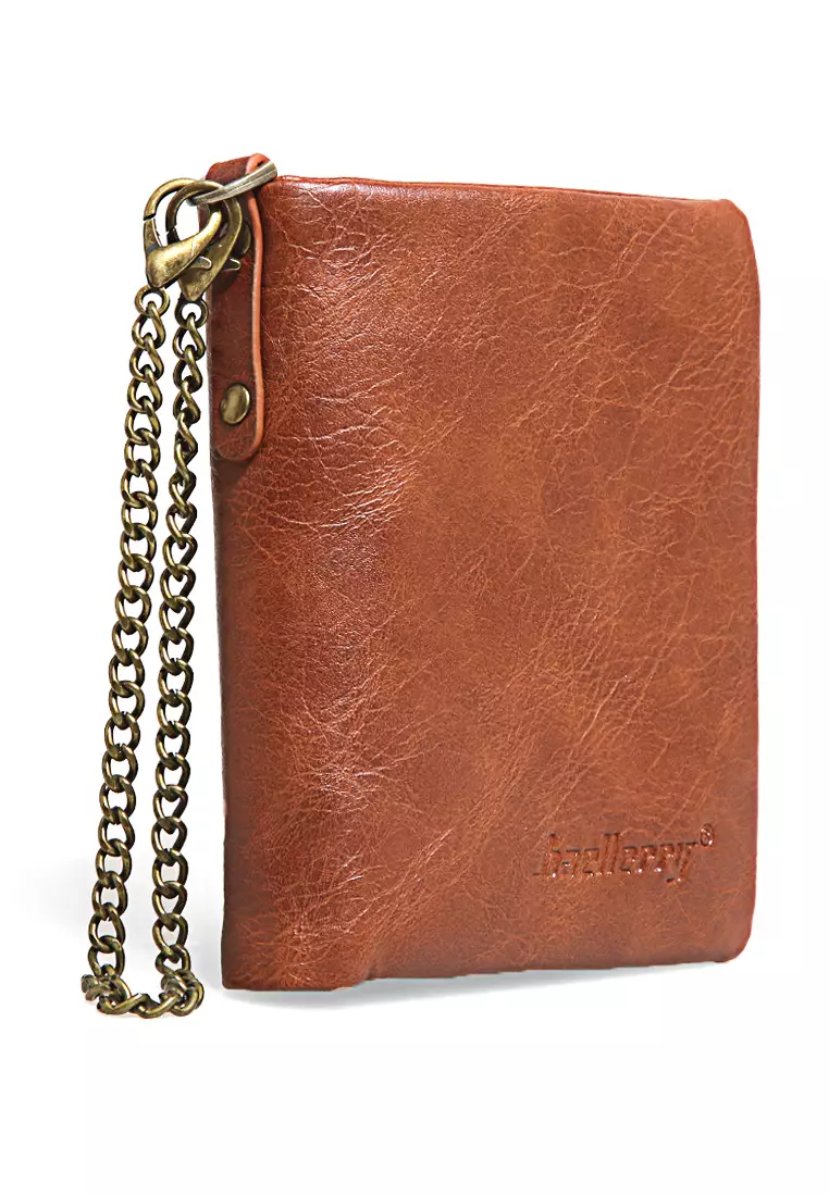 Short Wallet Dompet Lipat Pria Model Pendek Many Slot Material Leather ORIGINAL