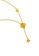 Merlin Goldsmith gold Merlin Goldsmith 22K 916 Gold Elegant Dangle Clover Necklace (18 Inches / 46cm) B36C1AC44B3BA0GS_2