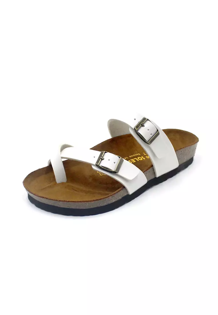 Buy SoleSimple Dublin White Sandals & Flip Flops Online ZALORA Malaysia