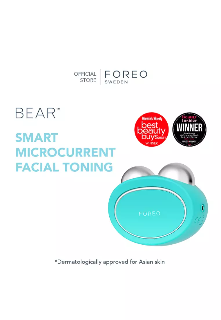 Buy FOREO FOREO BEAR Microcurrent Full Facial Toning Beauty Device with ...