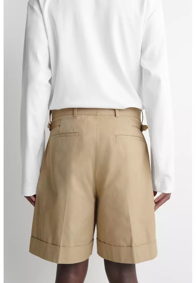 COTTON-TWILL CHINO SHORTS