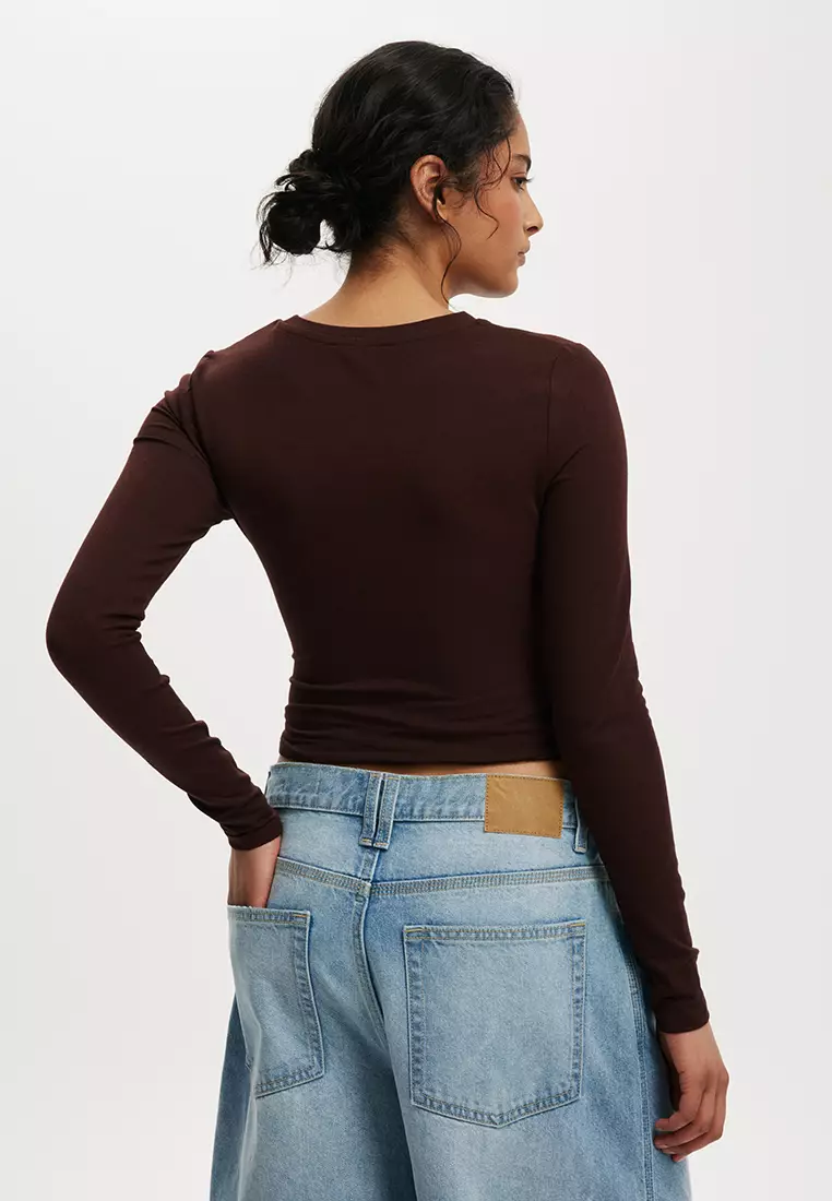 All Day Crew Long Sleeves Top