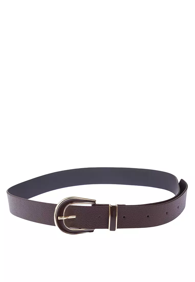 Gold metal top belt forever 21