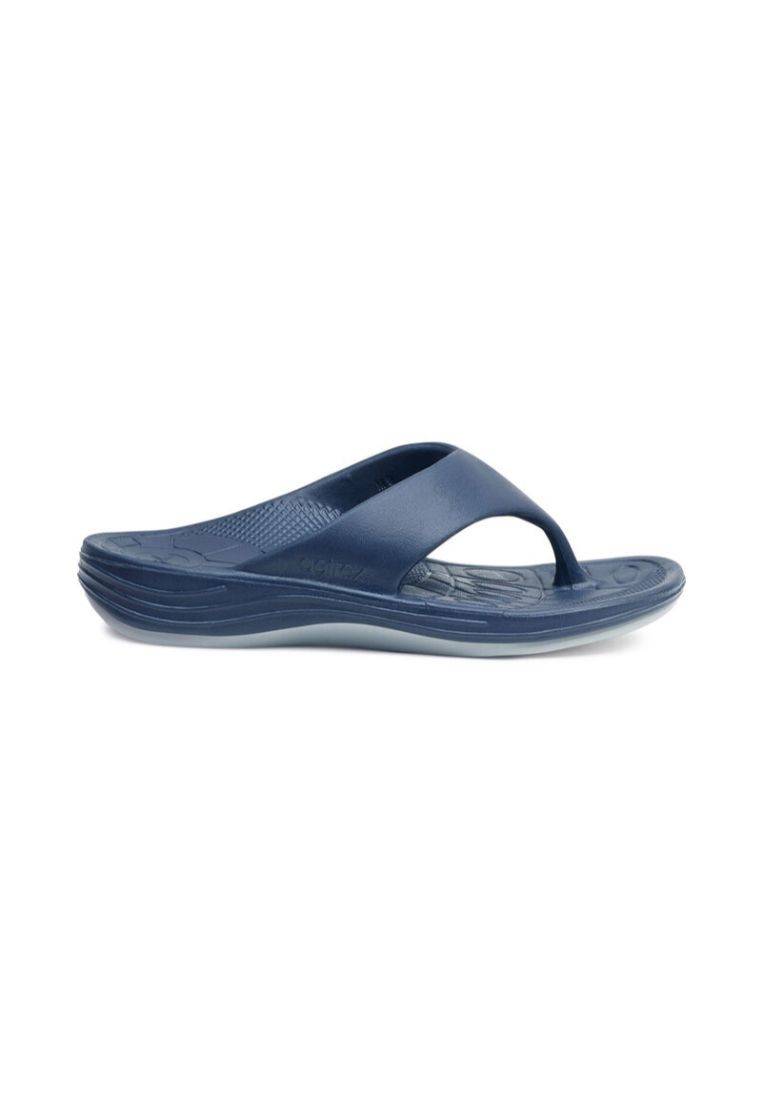 Aetrex Mens Lynco Flip Navy