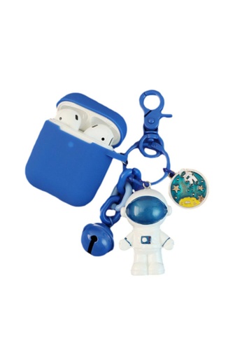 Kings Collection blue Cute Astronaut Keychain AirPods Case (KCAC2055) C944CAC3A3C4B6GS_1