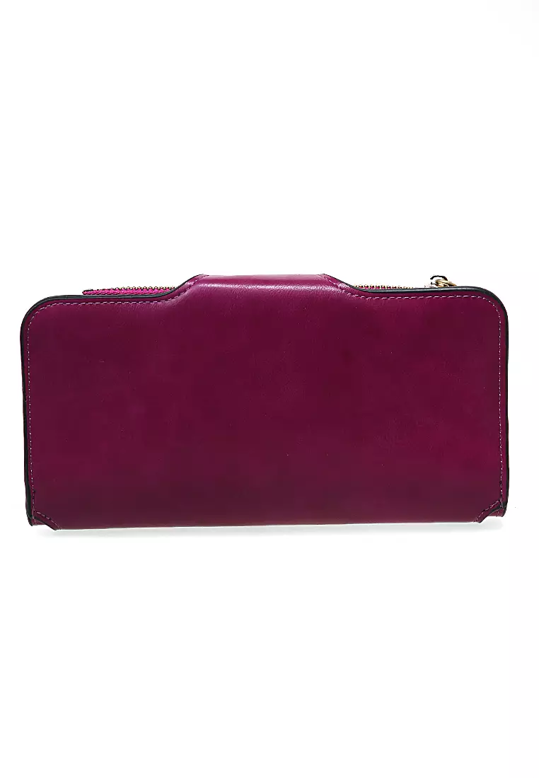 Dompet Wanita Model Panjang Long Wallet Many Slot Material PU Leather ORIGINAL