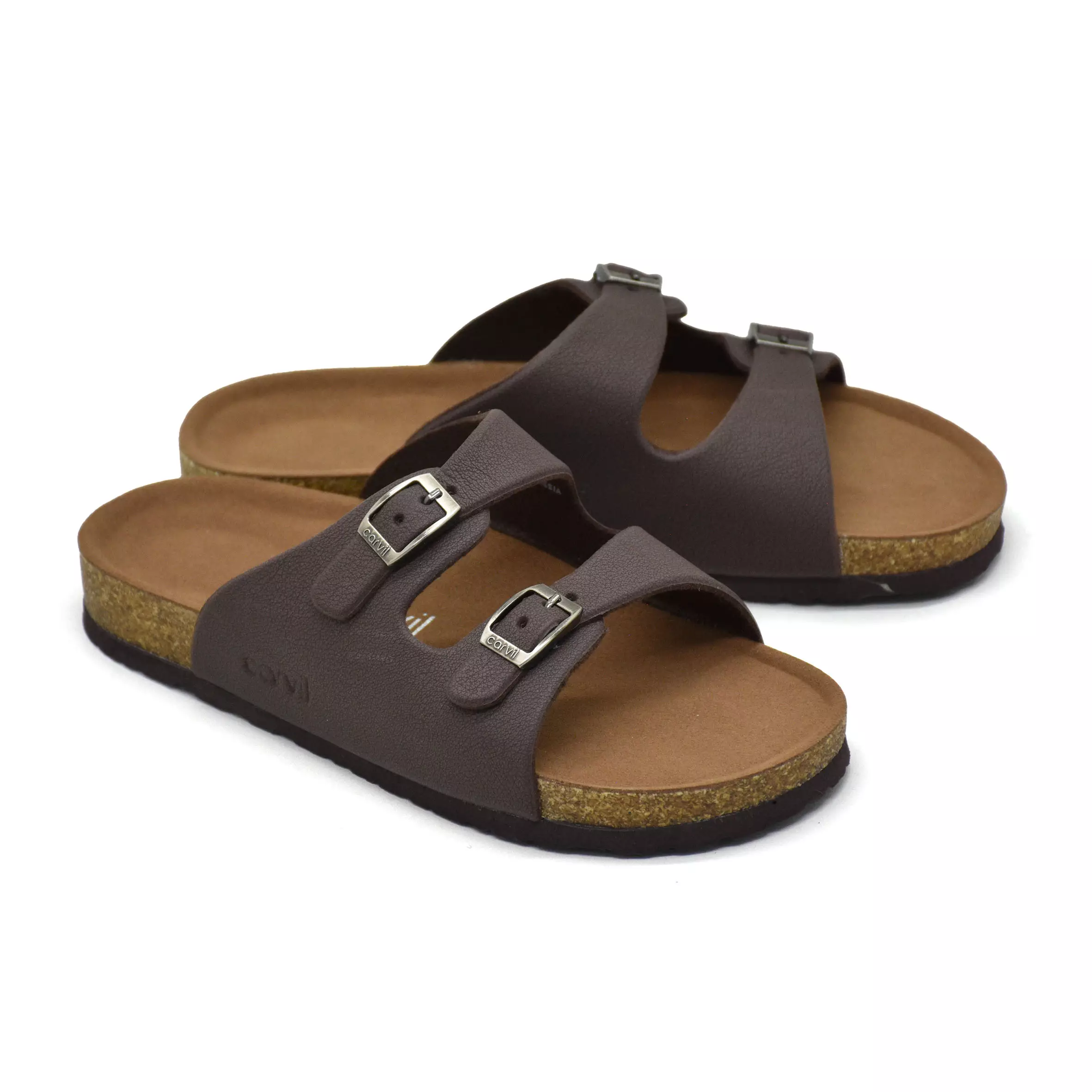 Carvil Sandal Anak Berlin-02 TP Dark Brown