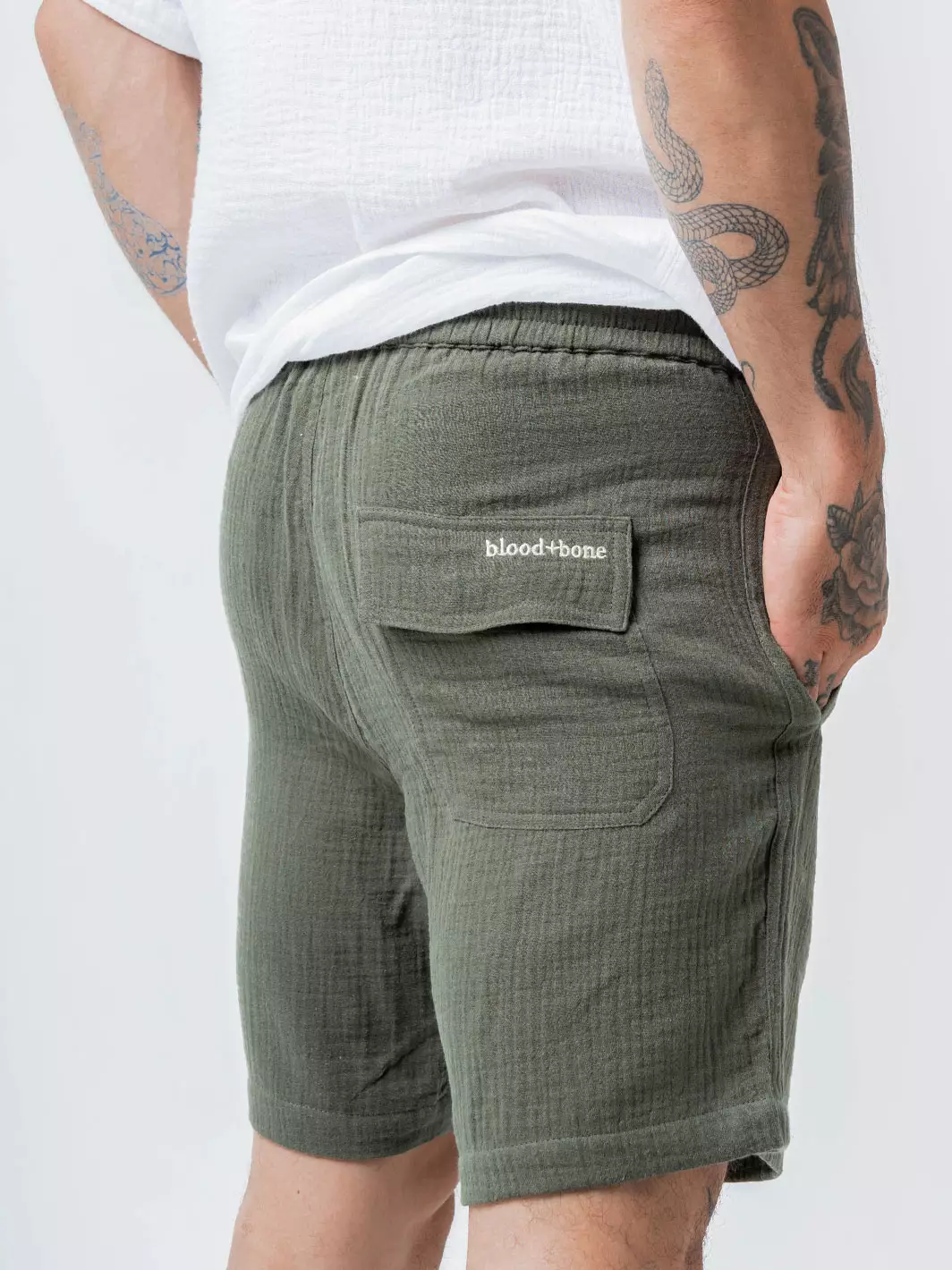 Krooked Short Khaki