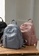 Twenty Eight Shoes pink Trendy Textured Nylon Oxford Backpack JW CL9039-Small 10EB3AC26BE115GS_4