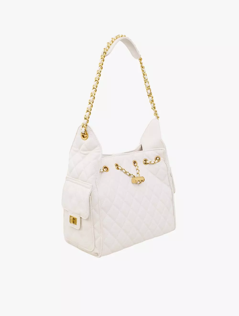 Payless Chrissie Womens Rosa Bucket Bag - Off White_16