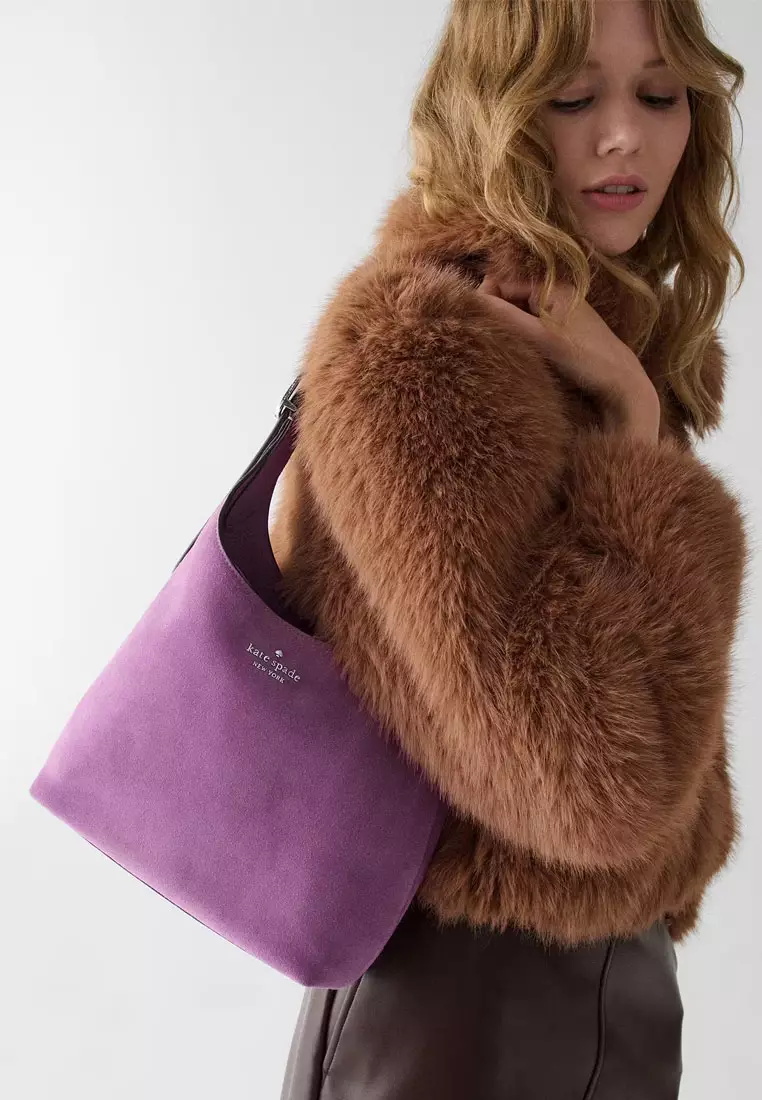 454 Suede Small Shoulder Bag