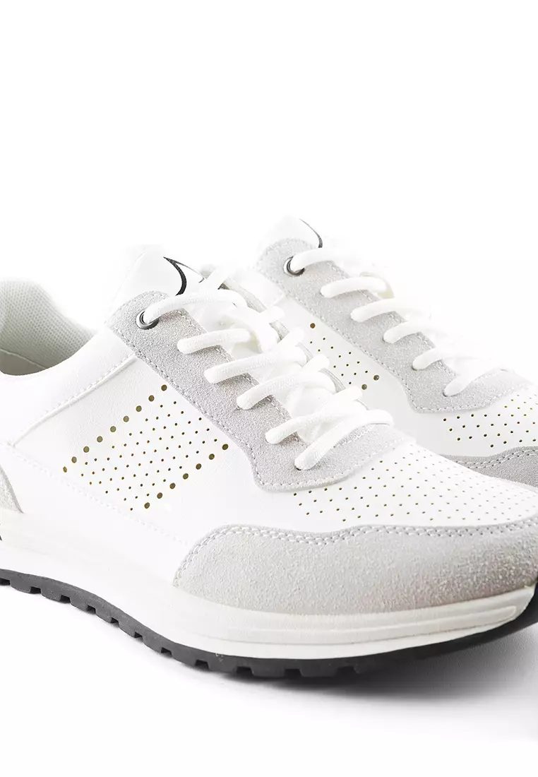 Jackson Azka 1JR White - Sepatu Sneakers