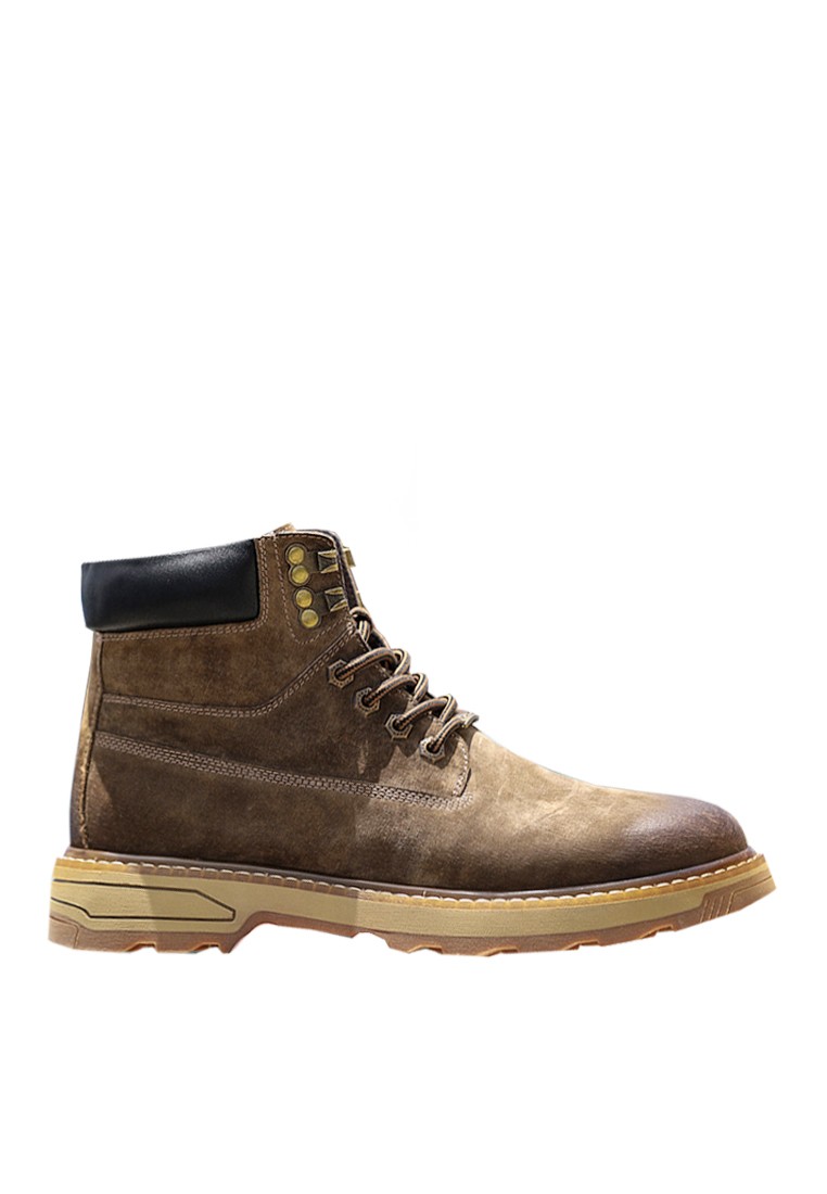 VANSA Fashion Suede Cargo Boots VSM-B79711