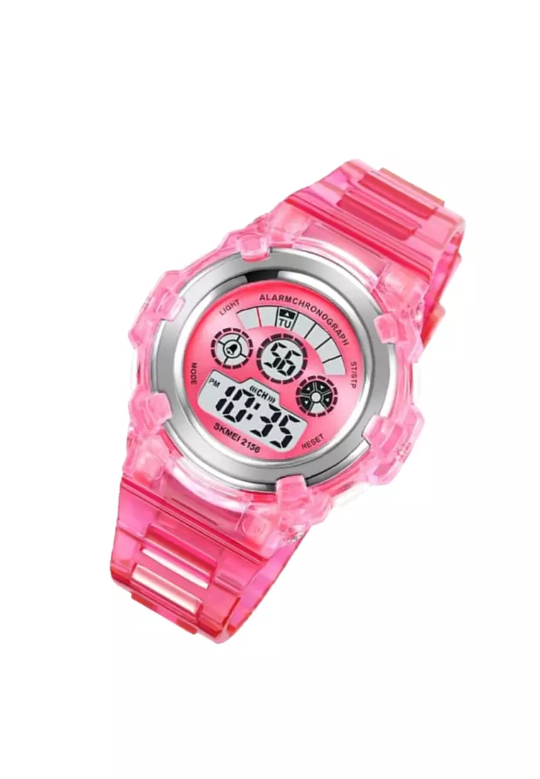 Jam Tangan Digital EL Light Material TPU Waterproof MC56 ORIGINAL