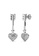 Her Jewellery Arrow of Heart Set - Made with Swarovski Crystals 57A9EAC761F6AFGS_1