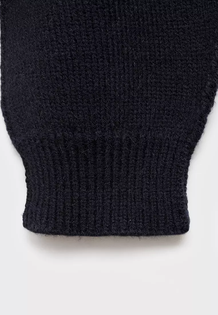 Straight-Fit Cardigan With Buttons