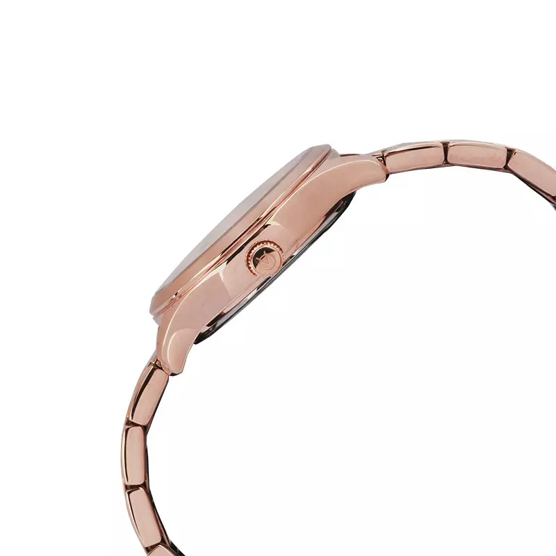 Jam Tangan Wanita Alexandre Christie Passion AC 2A93 BF BRGLB Ladies Blue Glitter Dial Rose Gold Stainless Steel Strap