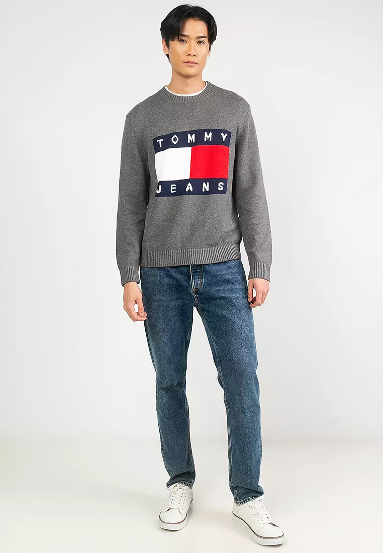 混色旗幟衛衣 - Tommy Jeans