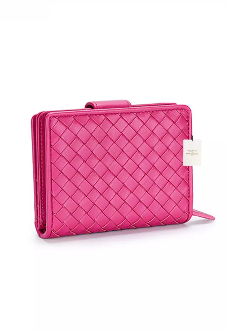 Weave Sheepskin Wallet JW YT-1259