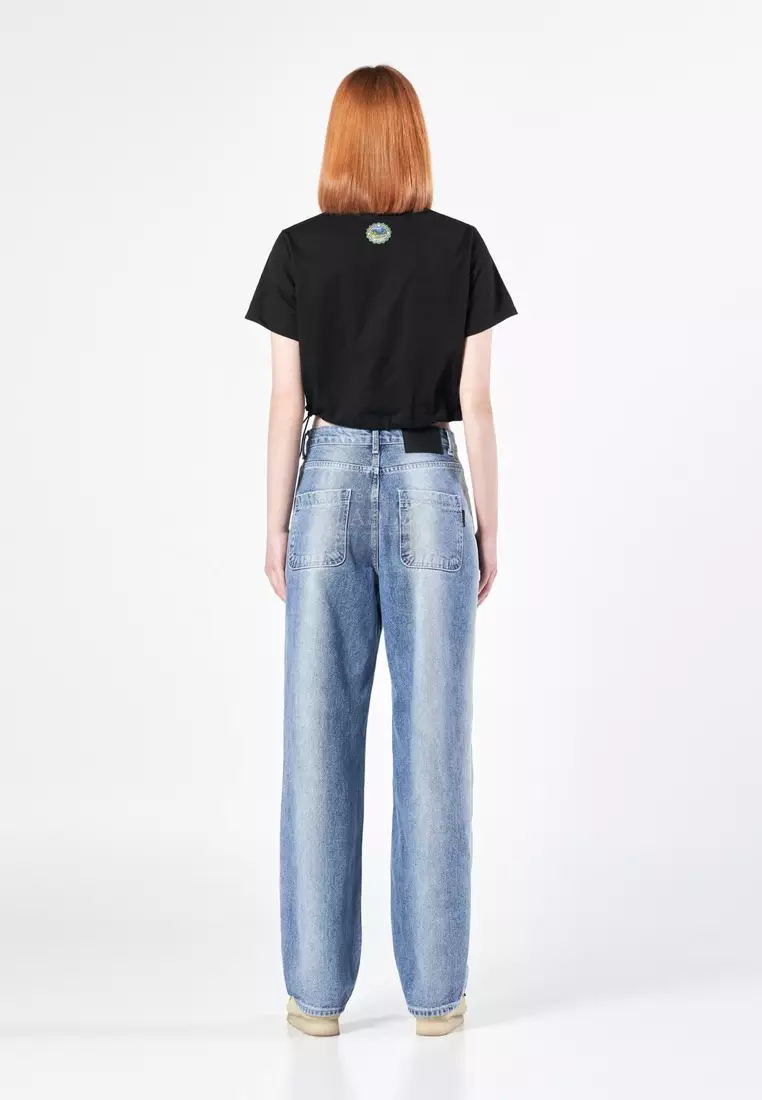 Jual Acme De La Vie ADLV Greenery Artwork Crop Top Short