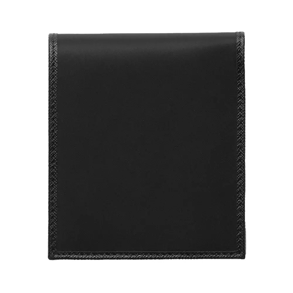 [4.4PRIL KEJUTAN HARGA] Re-Nylon and Saffiano Leather Wallet Black