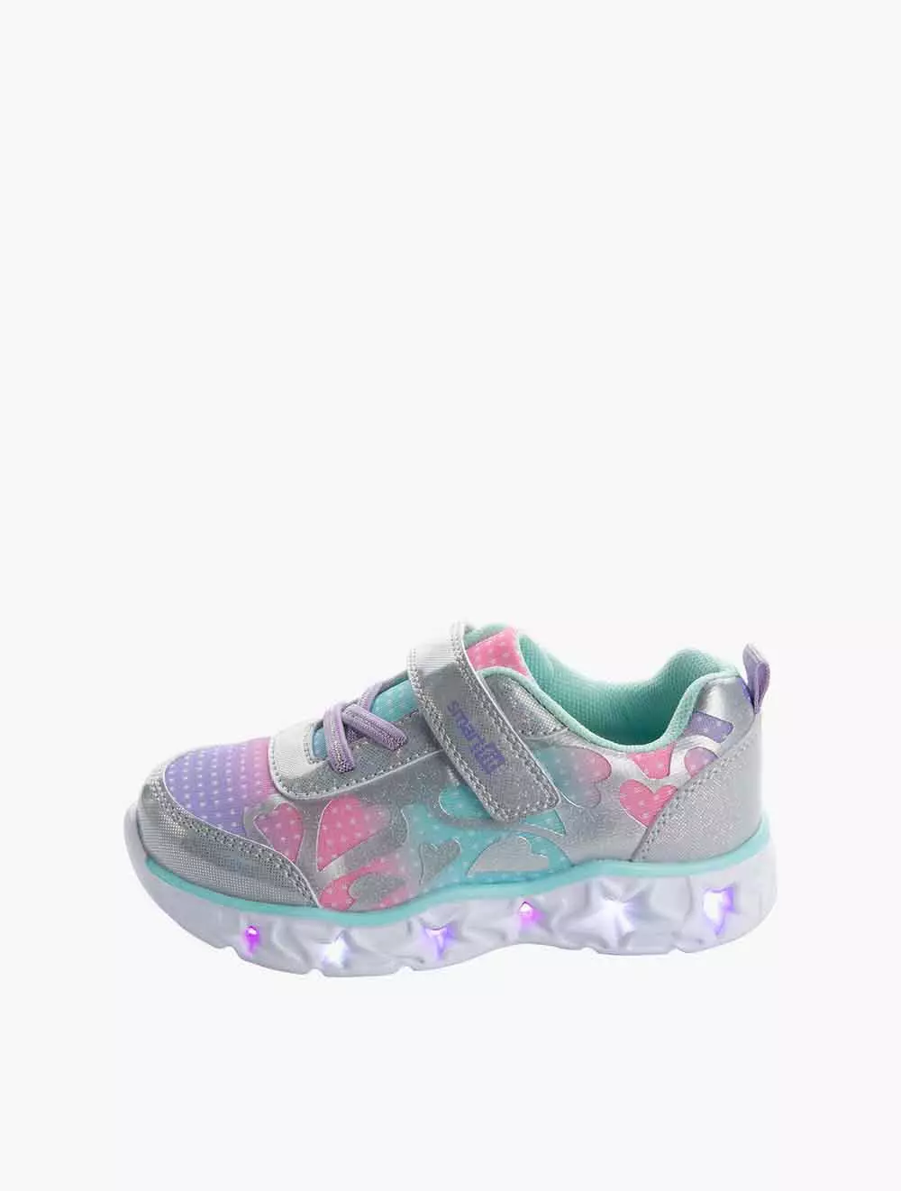 Payless Smartfit Childrens Pixel Toddler Runner - Light Pink_10