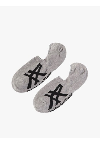Onitsuka Tiger grey Onitsuka Tiger Invisible Sock Heather Grey/Black - Grey 01E26AABB4C38BGS_1