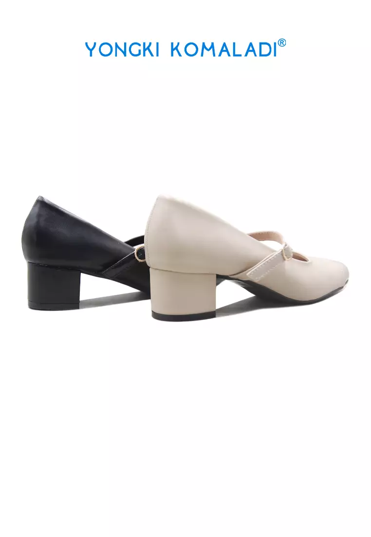 [ ORIGINAL ] YONGKI KOMALADI PANTOFEL OL-YSL1129-24 BEIGE