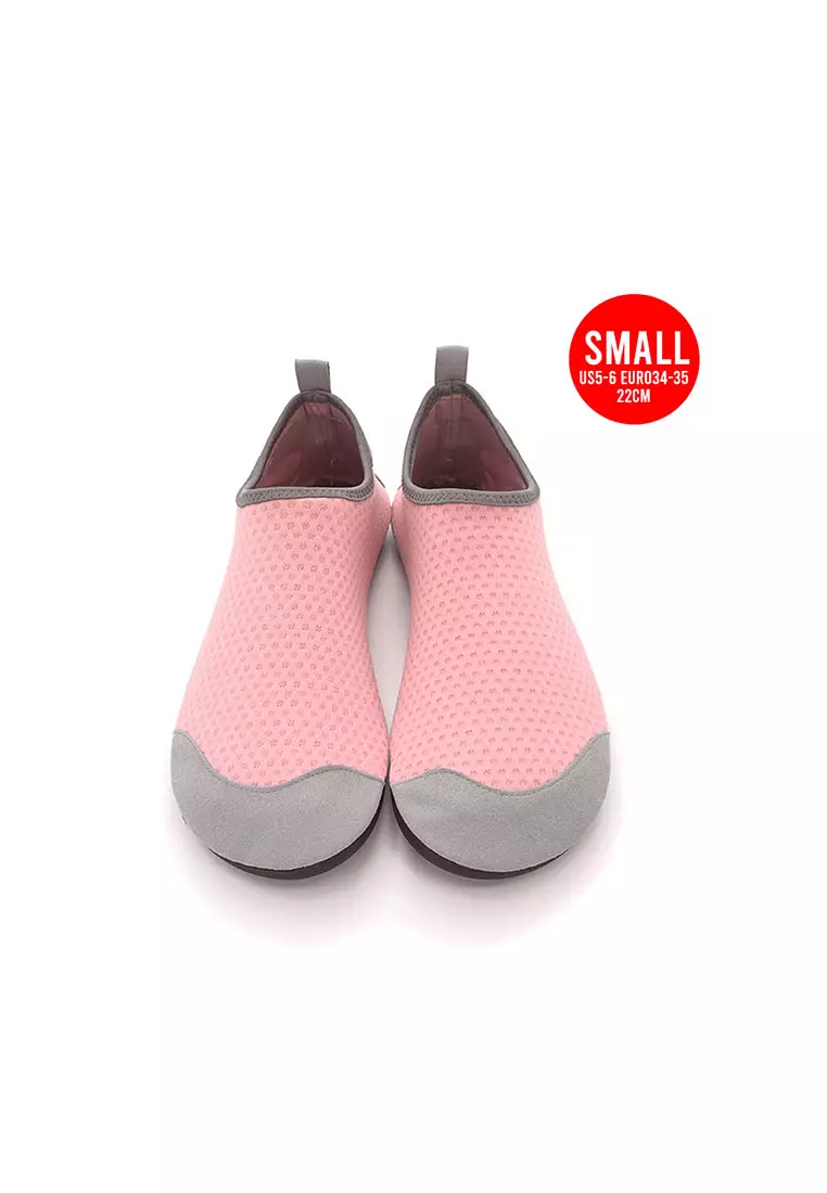 Buy Fashion by Latest Gadget Non-Slip Tone TPR Aqua Shoes Pink