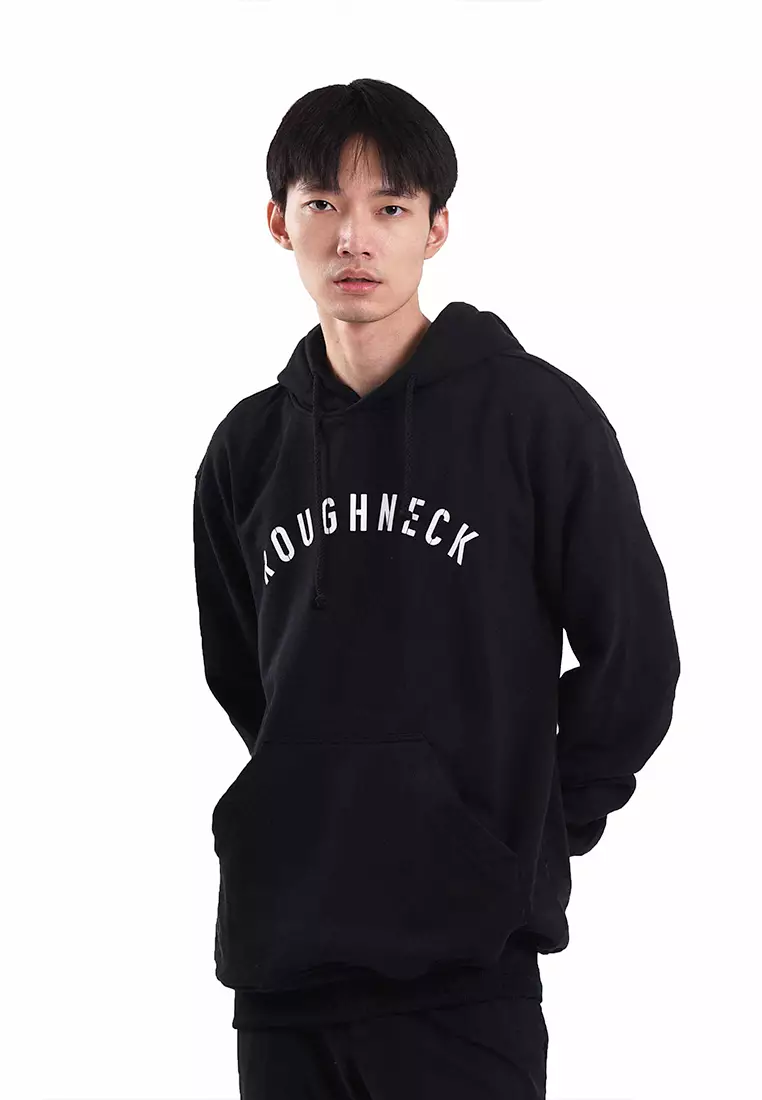Buy Roughneck 1991 Roughneck Sig White Hoodie - Black H174 2023 Online |  ZALORA Singapore