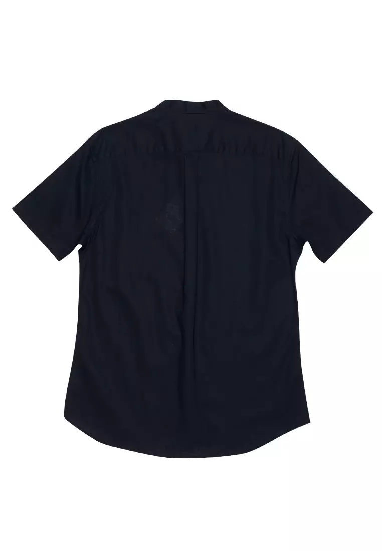 Buy Giordano Men's Cotton Linen Chinese Collar Shirt 2024 Online ...