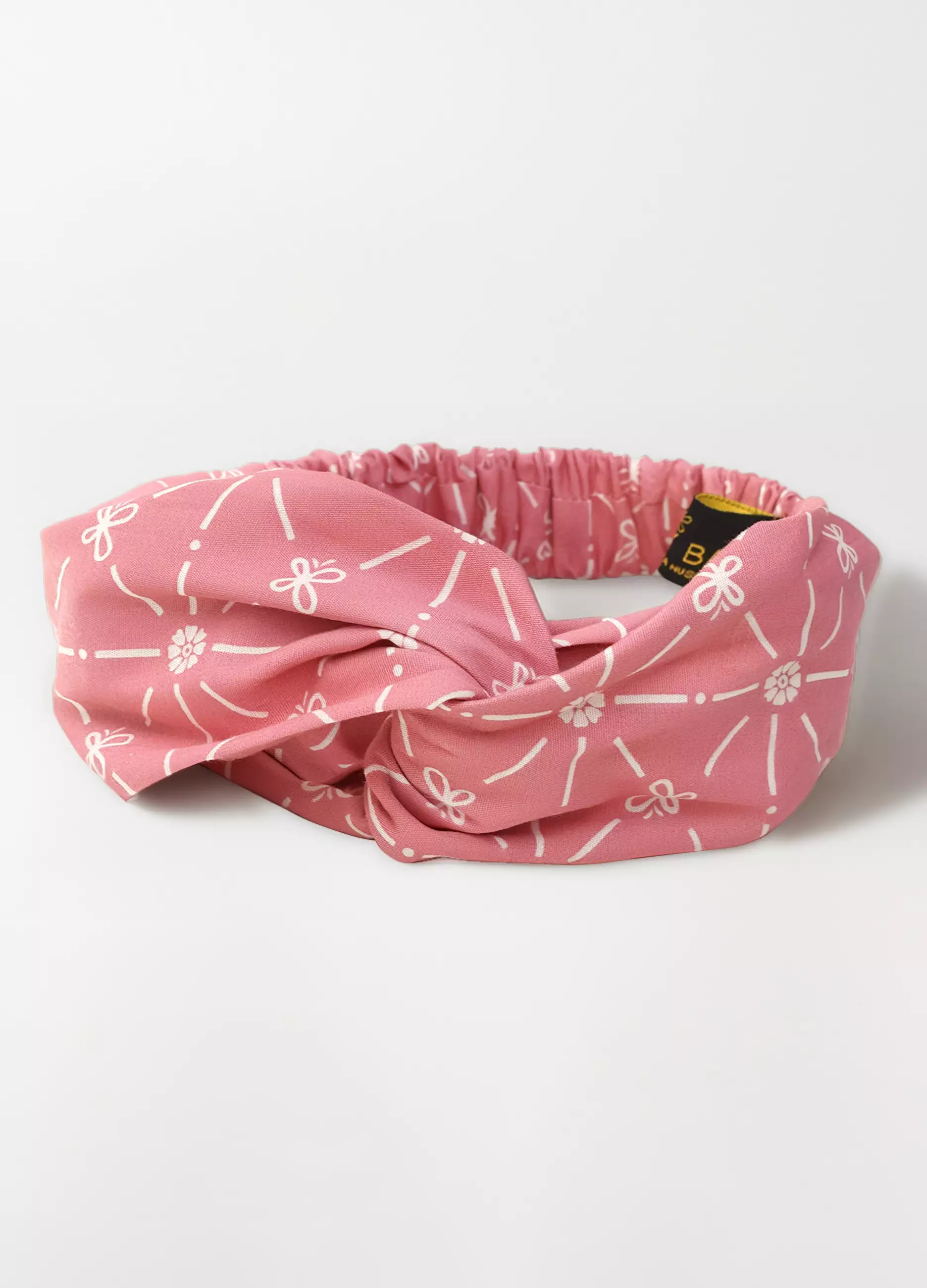 Bando Korean Rubber Headband Mirea Spesial Edition Kids Remaja Dewasa Pink