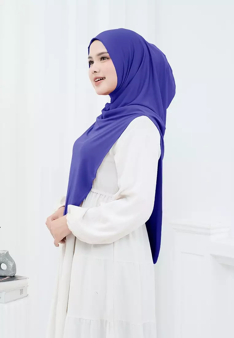 HIJAB INSTAN NAIMA - ROYAL BLUE