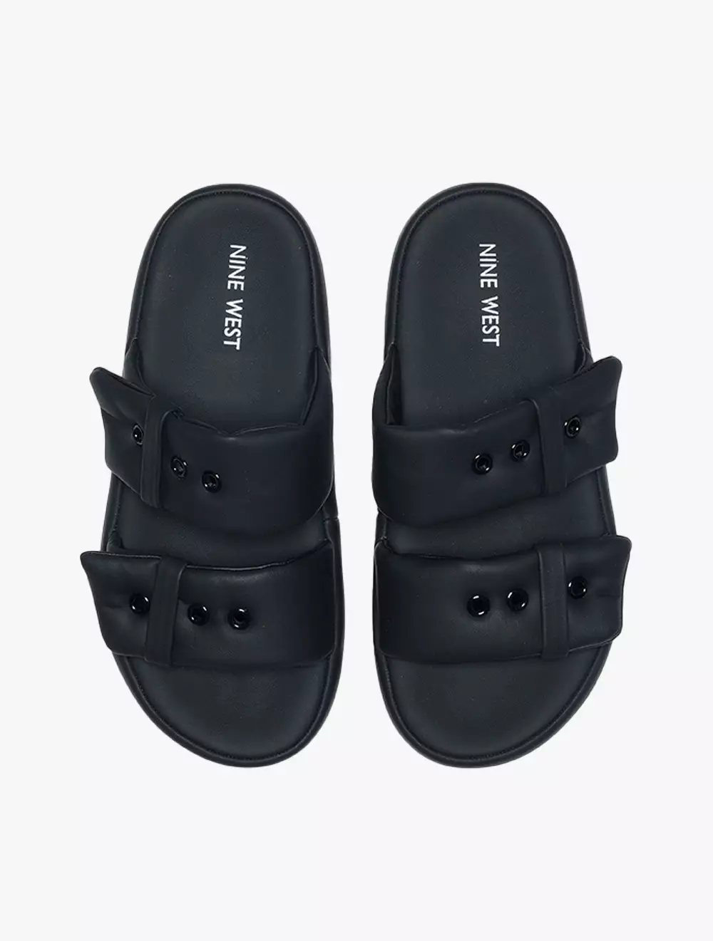 Payless Nine West Womens Naya Mule Sandal - Black_05