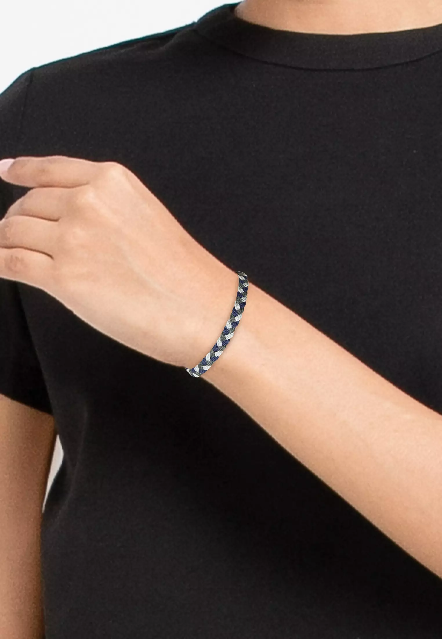 Basalt Braided Bracelet