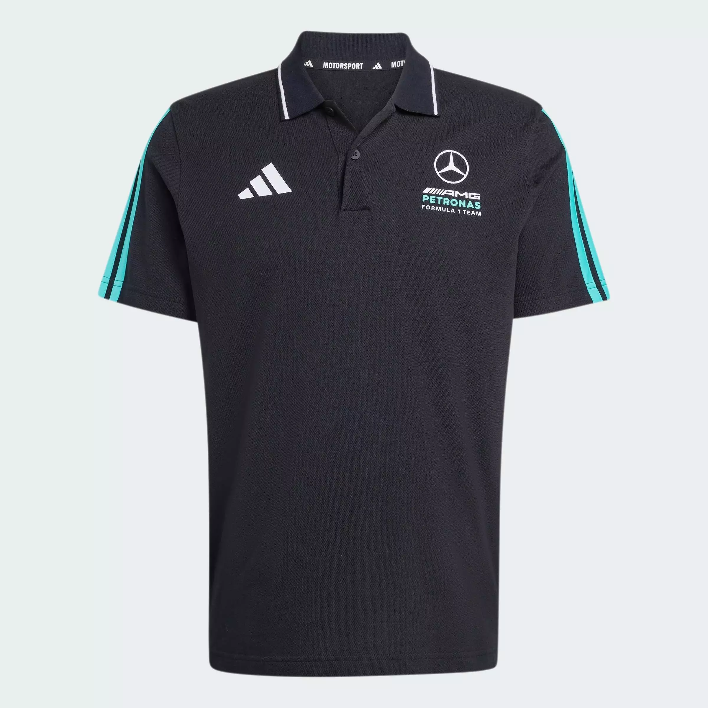 Motorsport MERCEDES - AMG PETRONAS FORMULA 1 TEAM DNA POLO Shirt Men Black KE8165