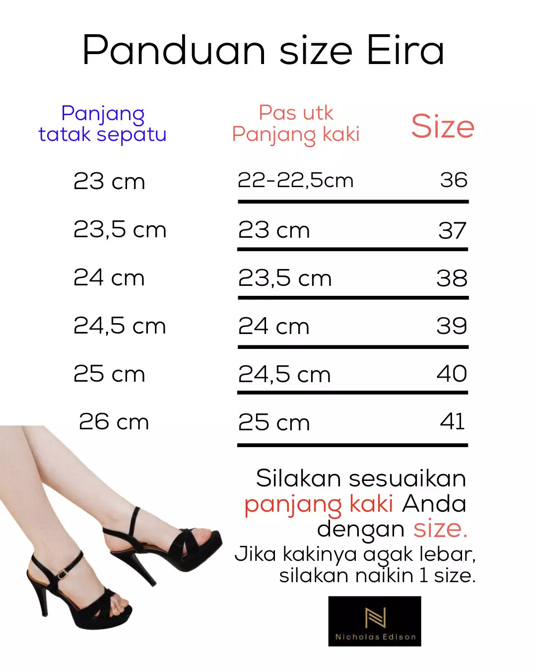 Nicholas Edison Heel Eira Black