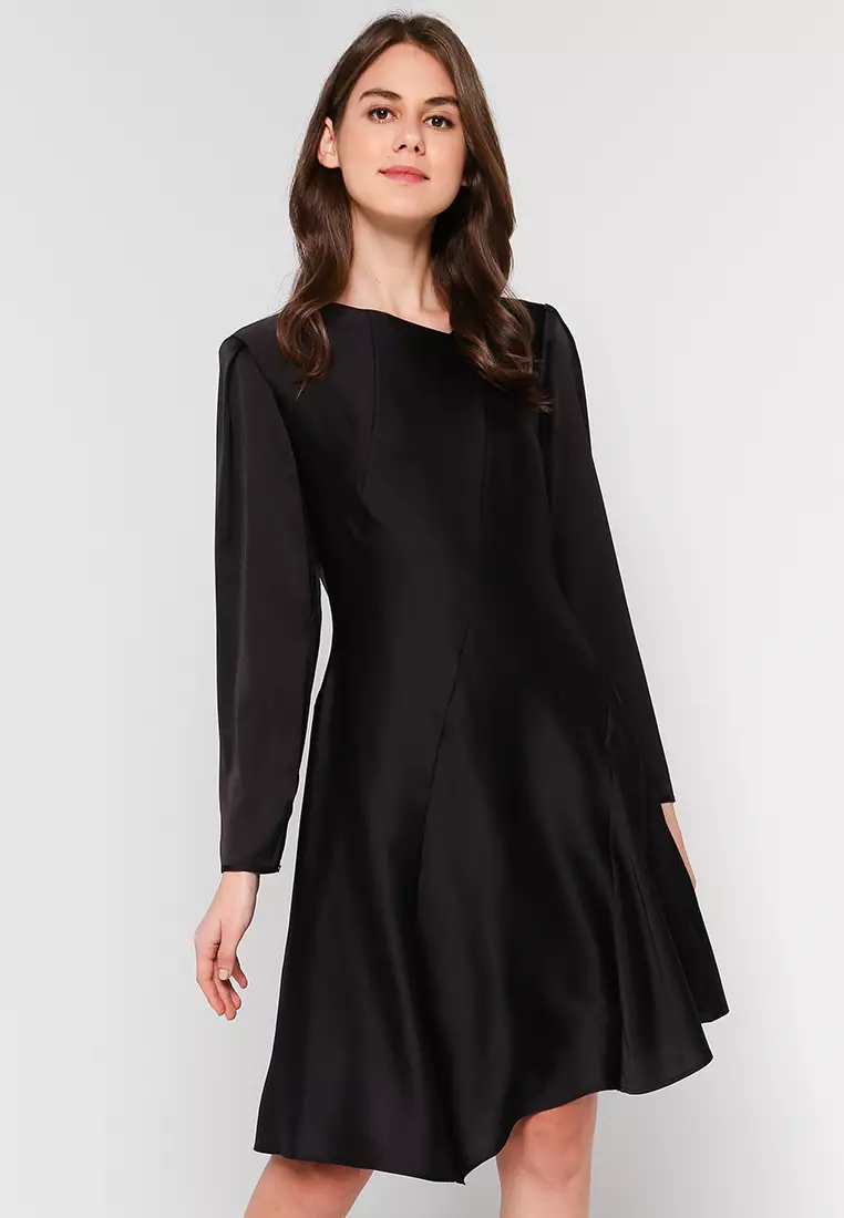 Lightweight Charmeuse Dress - Fully Lined