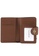 Coach brown Coach Medium Corner Zip Wallet In Signature Canvas - Brown 3BB10AC638ED20GS_3
