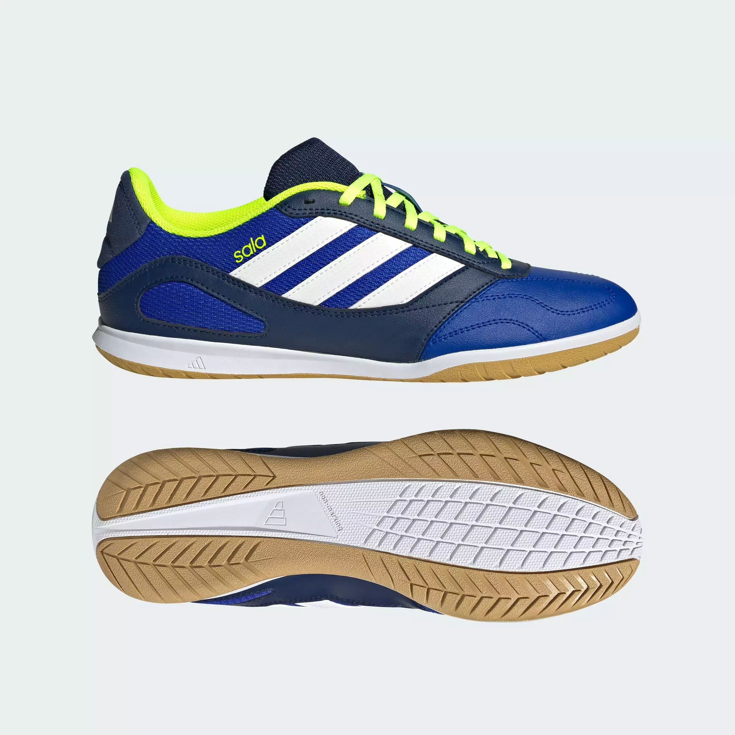 Football Super Sala Competition 3 Indoor Boots Unisex Blue JR5398