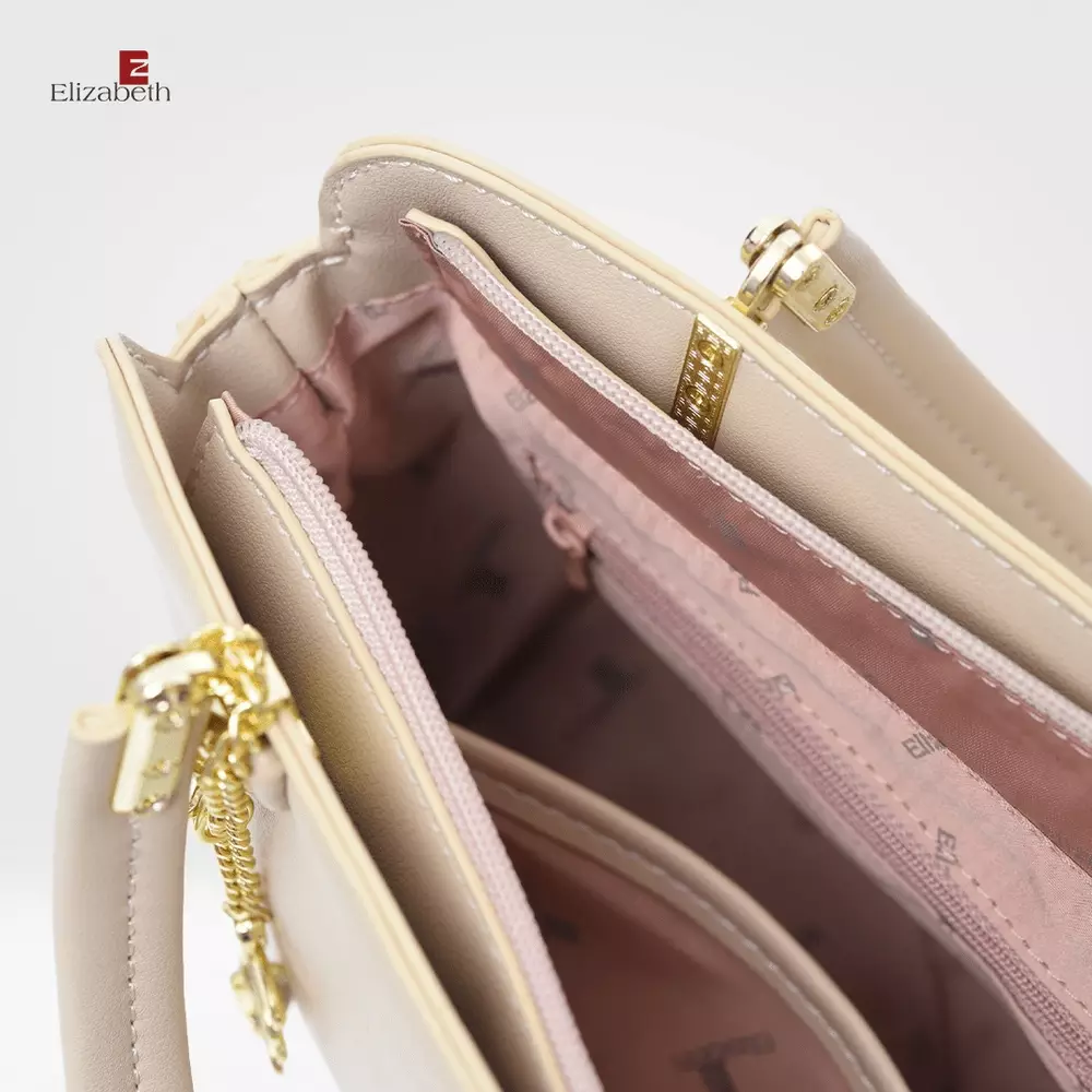 Tas Elizabeth Handbag 0055-6380 Cream