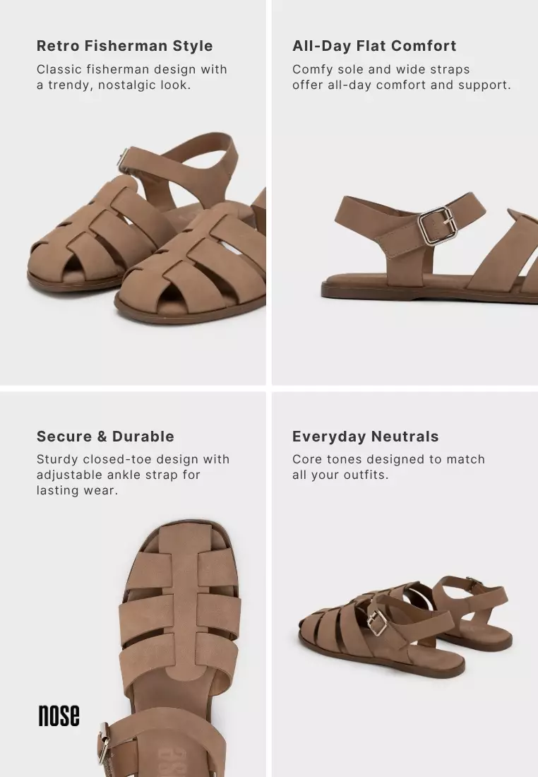 FISHERMAN FLAT SANDAL