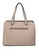 Unisa beige Faux Leather Structured Convertible Tote Bag 067ADACB8BBC5FGS_3